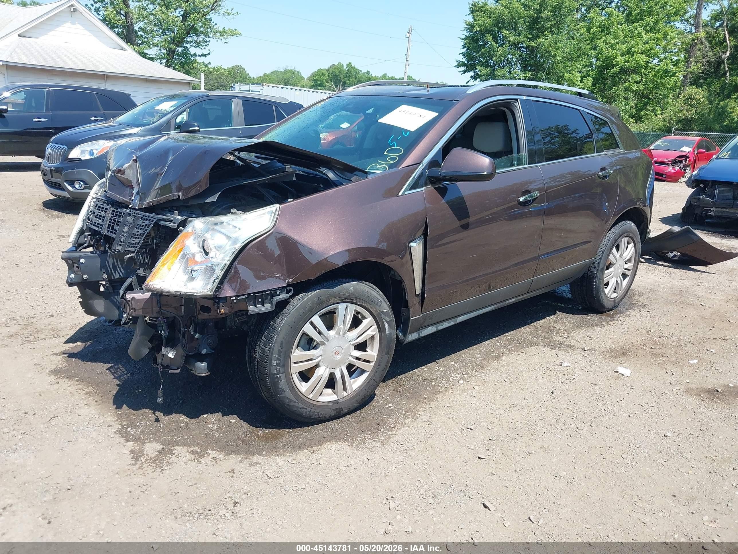 2015 Cadillac Srx Luxury Collection Burgundy vin: 3GYFNBE31FS562270