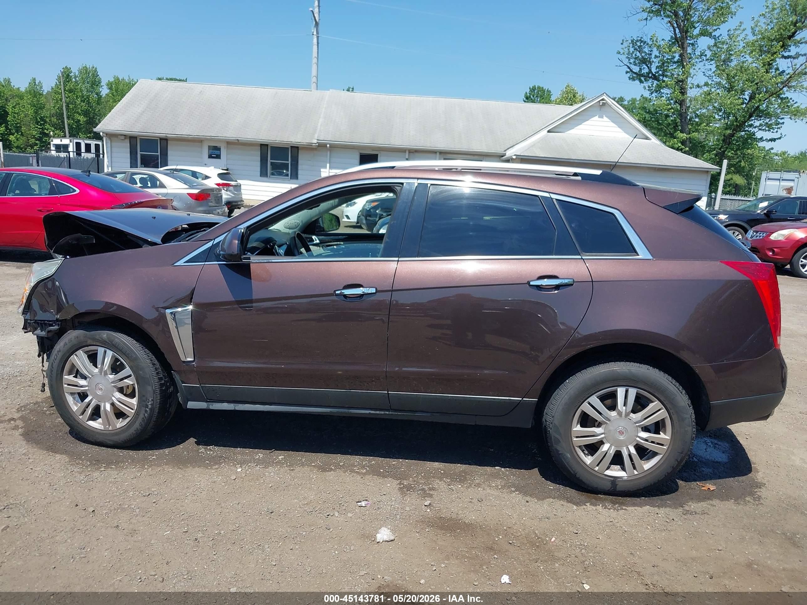 2015 Cadillac Srx Luxury Collection Burgundy vin: 3GYFNBE31FS562270