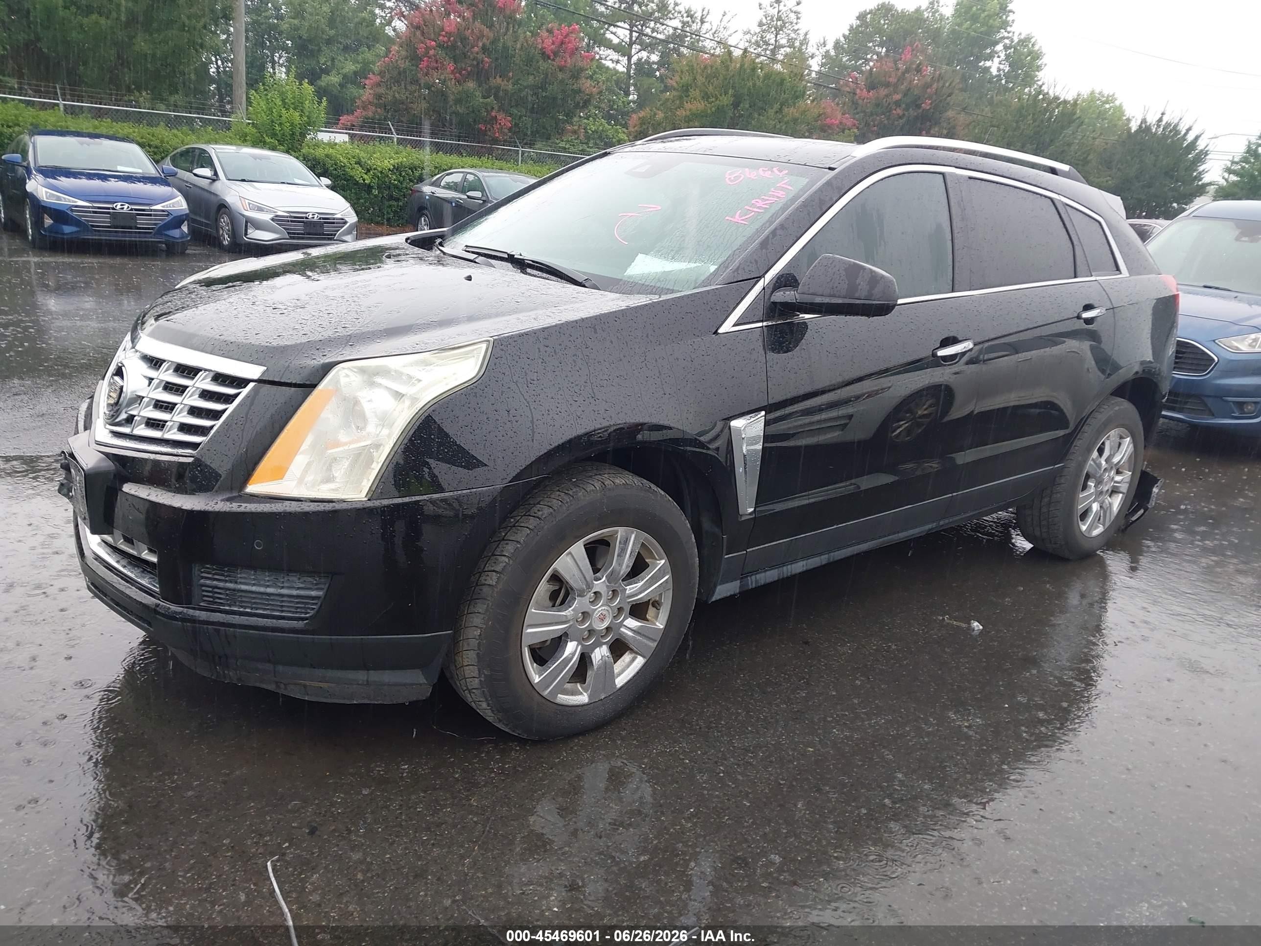 2015 Cadillac Srx Luxury Collection Black vin: 3GYFNBE31FS568666