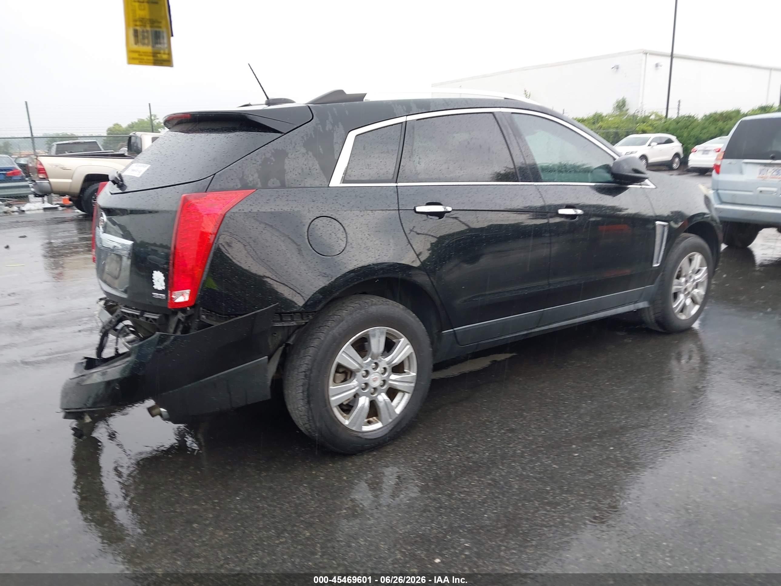 2015 Cadillac Srx Luxury Collection Black vin: 3GYFNBE31FS568666