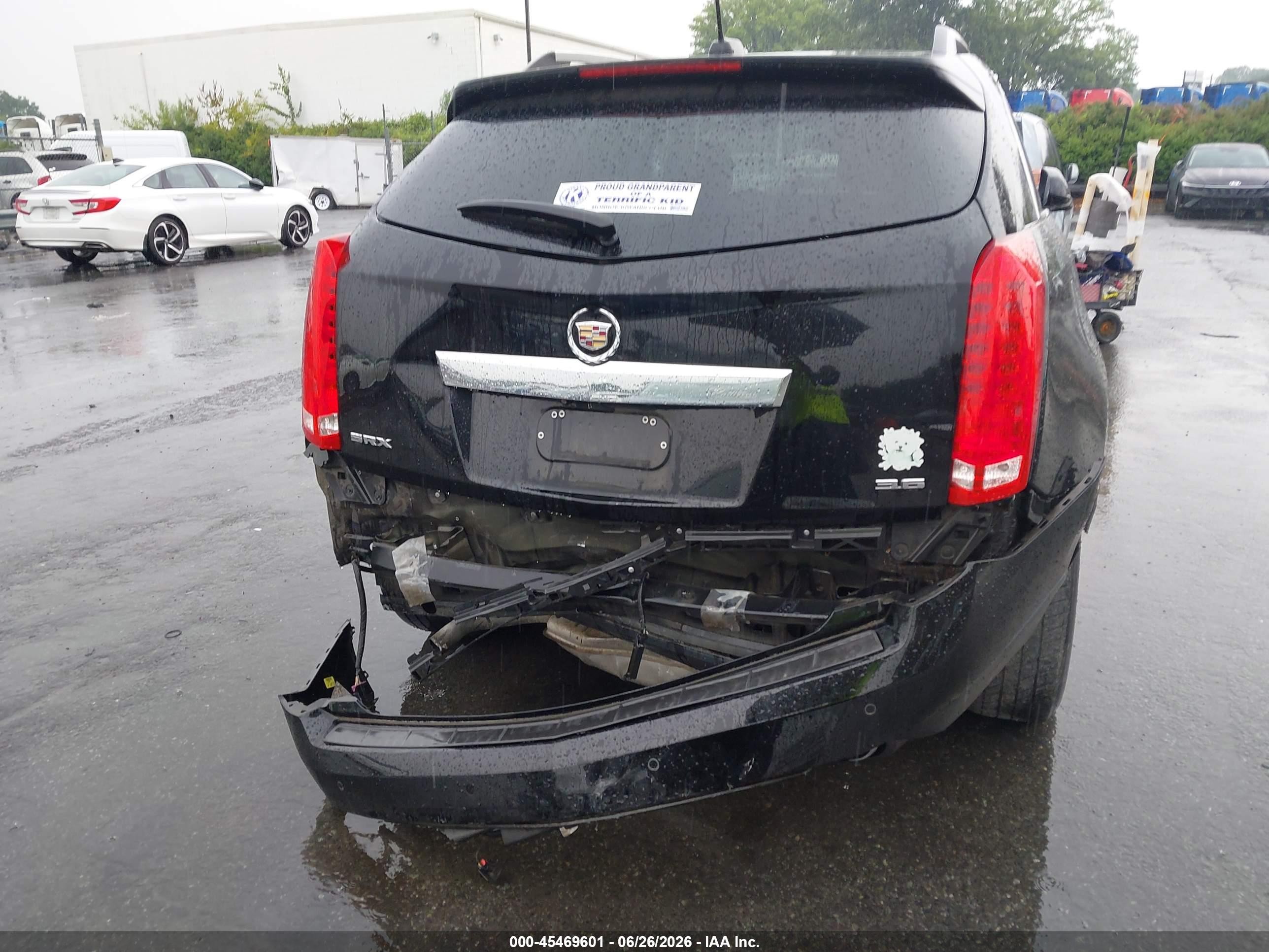 2015 Cadillac Srx Luxury Collection Black vin: 3GYFNBE31FS568666