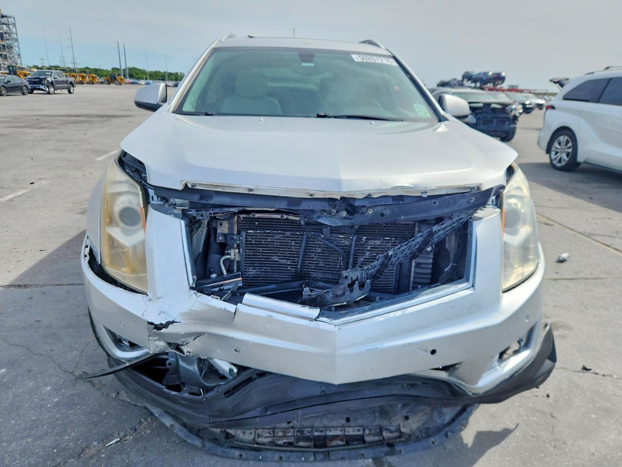 2015 Cadillac Srx Luxury Collection Gray vin: 3GYFNBE31FS614836
