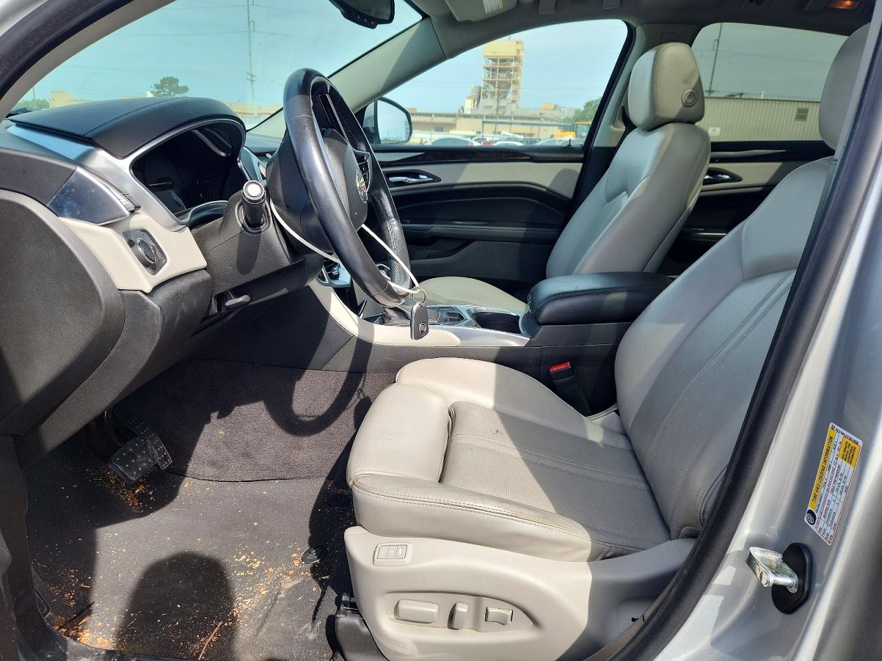 2015 Cadillac Srx Luxury Collection Gray vin: 3GYFNBE31FS614836