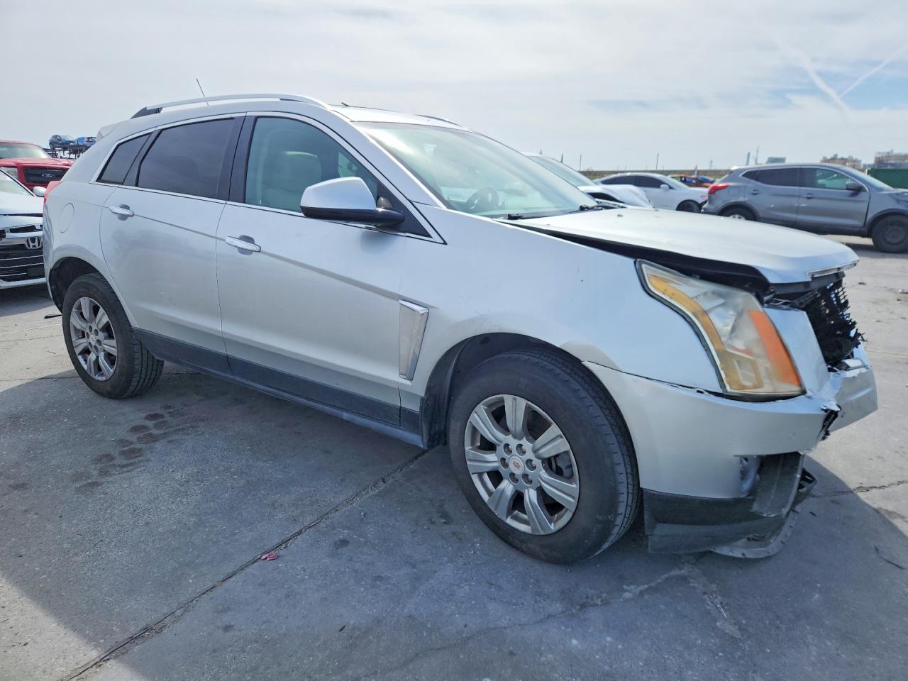 2015 Cadillac Srx Luxury Collection Gray vin: 3GYFNBE31FS614836