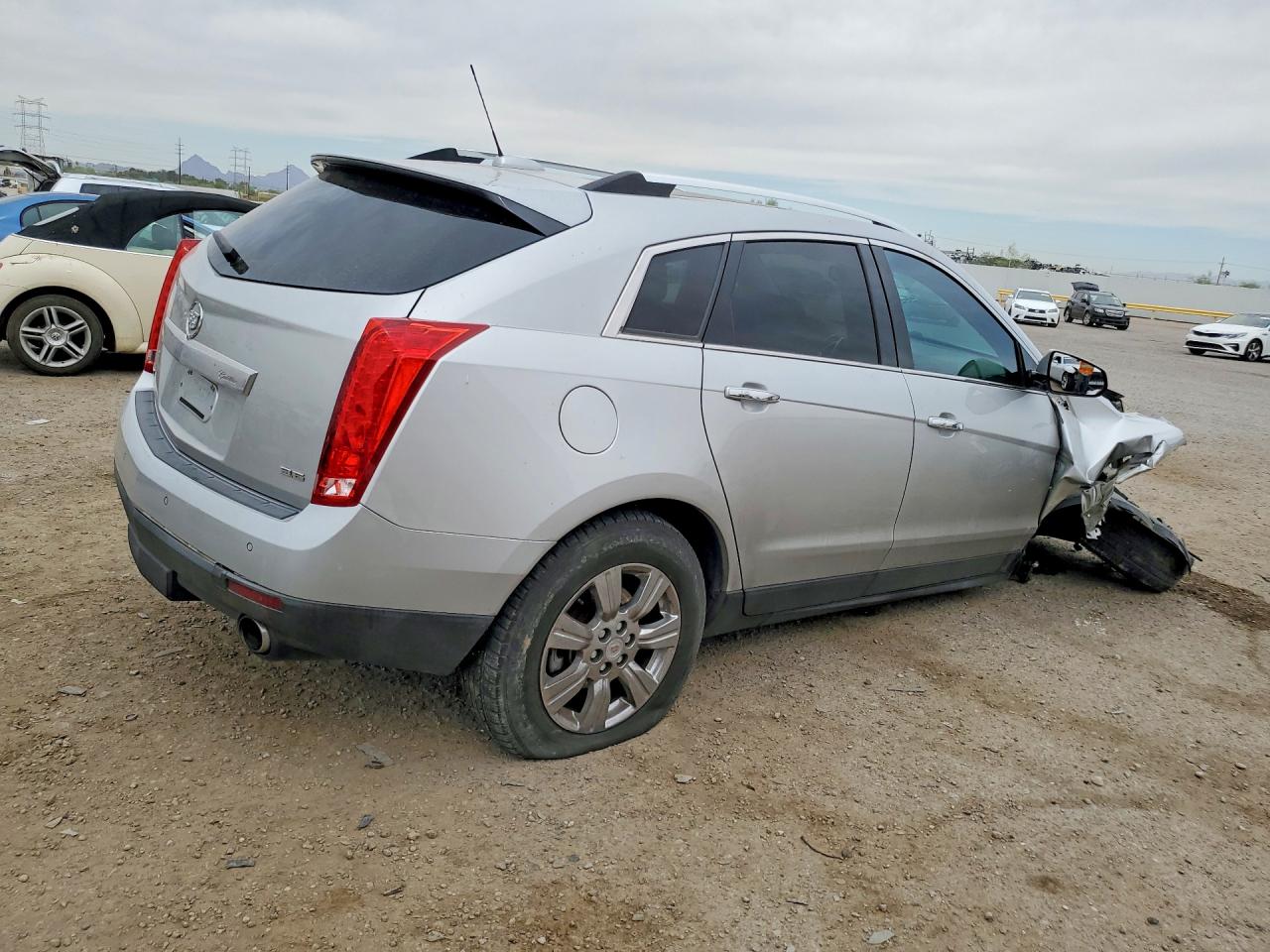 2015 Cadillac Srx Silver vin: 3GYFNBE31FS619678