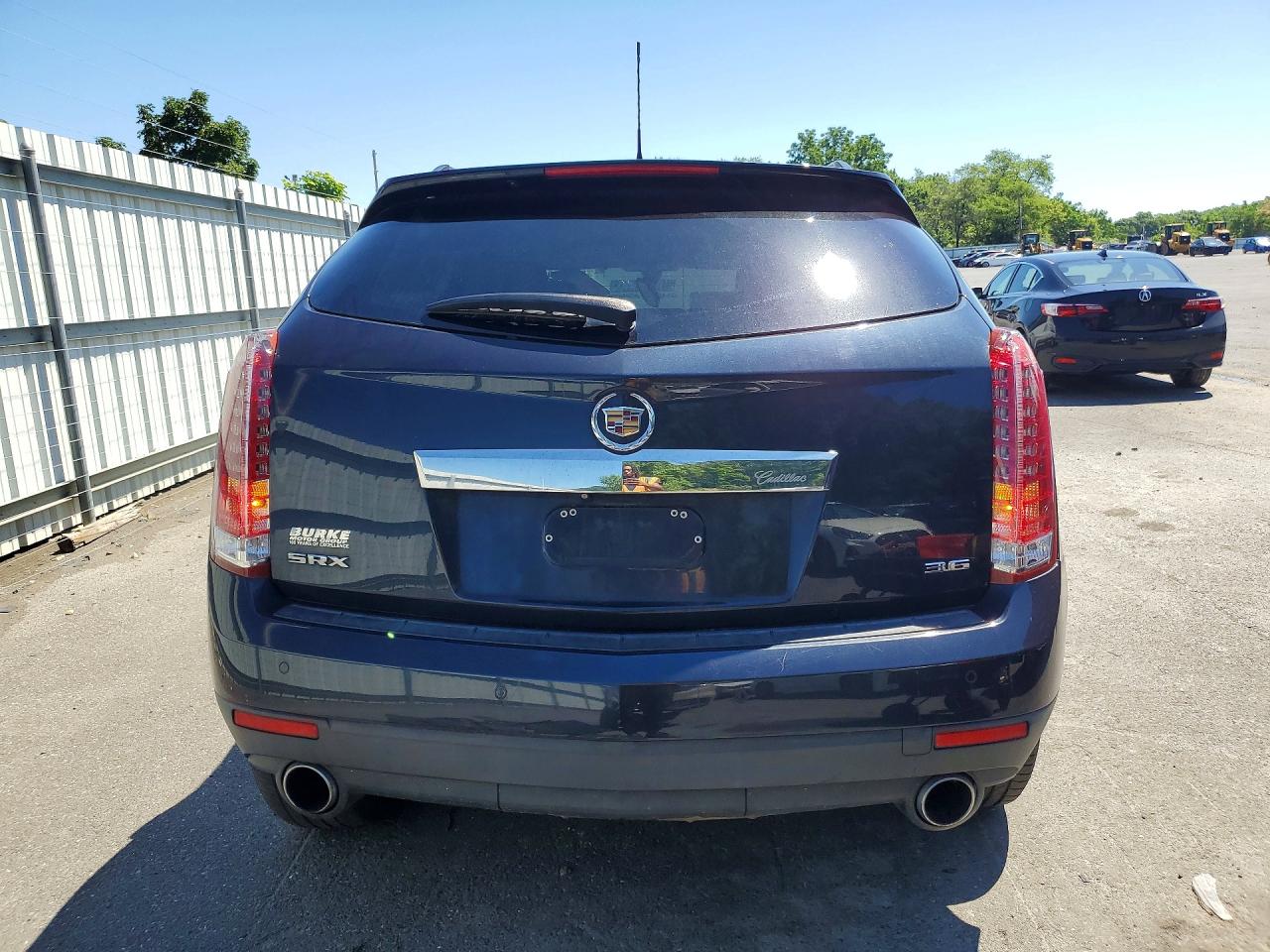 2015 Cadillac Srx Luxury Collection Blue vin: 3GYFNBE31FS629840