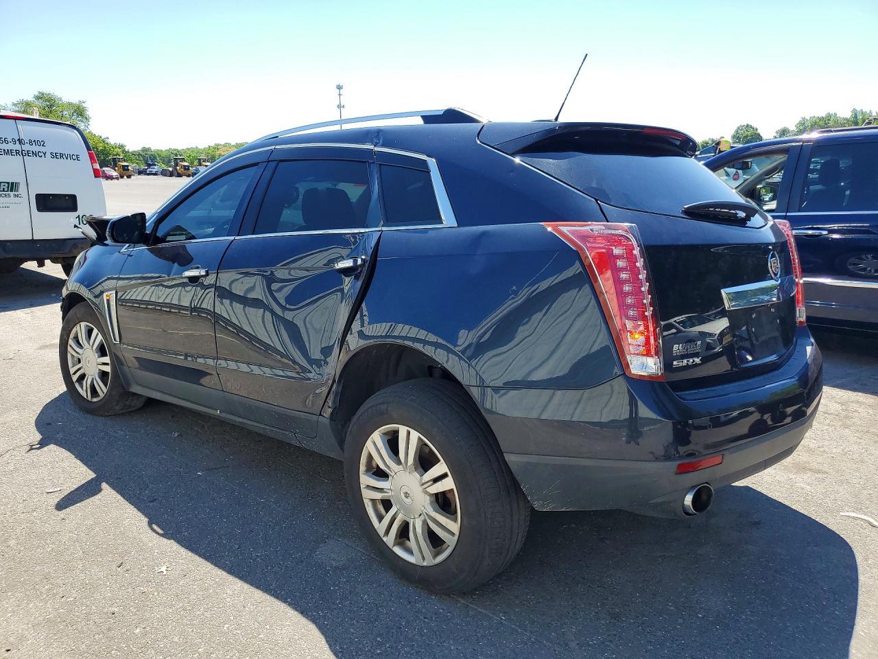 2015 Cadillac Srx Luxury Collection Blue vin: 3GYFNBE31FS629840