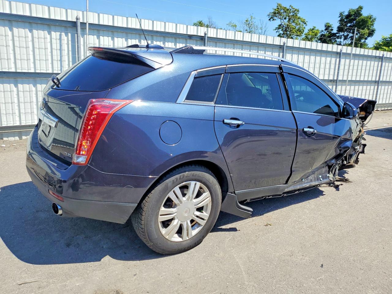 2015 Cadillac Srx Luxury Collection Blue vin: 3GYFNBE31FS629840