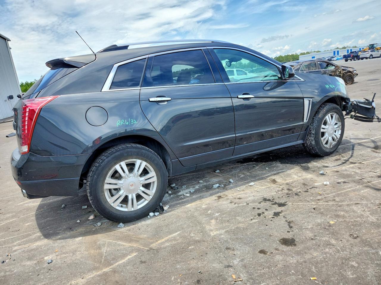 2015 Cadillac Srx Luxury Collection Серый vin: 3GYFNBE31FS641227