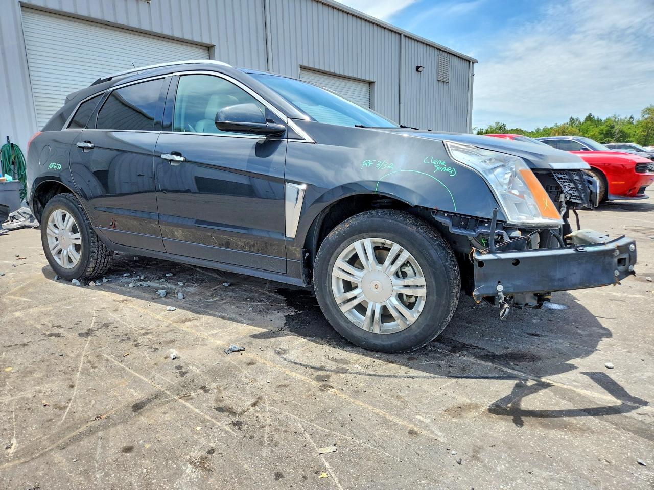 2015 Cadillac Srx Luxury Collection Серый vin: 3GYFNBE31FS641227