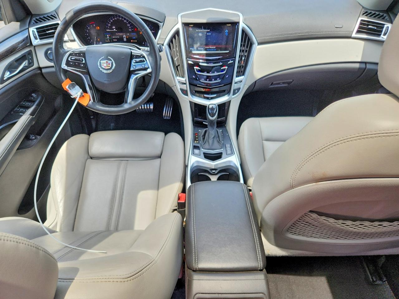 2015 Cadillac Srx Luxury Collection Серый vin: 3GYFNBE31FS641227
