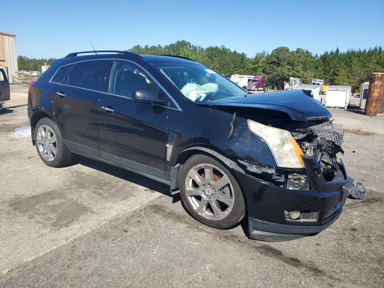 2012 Cadillac Srx Performance Collection Black vin: 3GYFNBE32CS504180