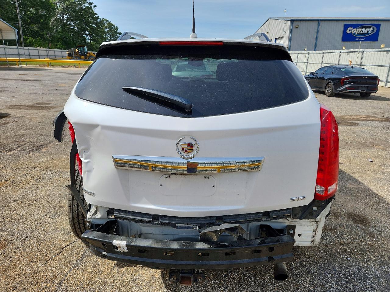 2012 Cadillac Srx Performance Collection White vin: 3GYFNBE32CS557414