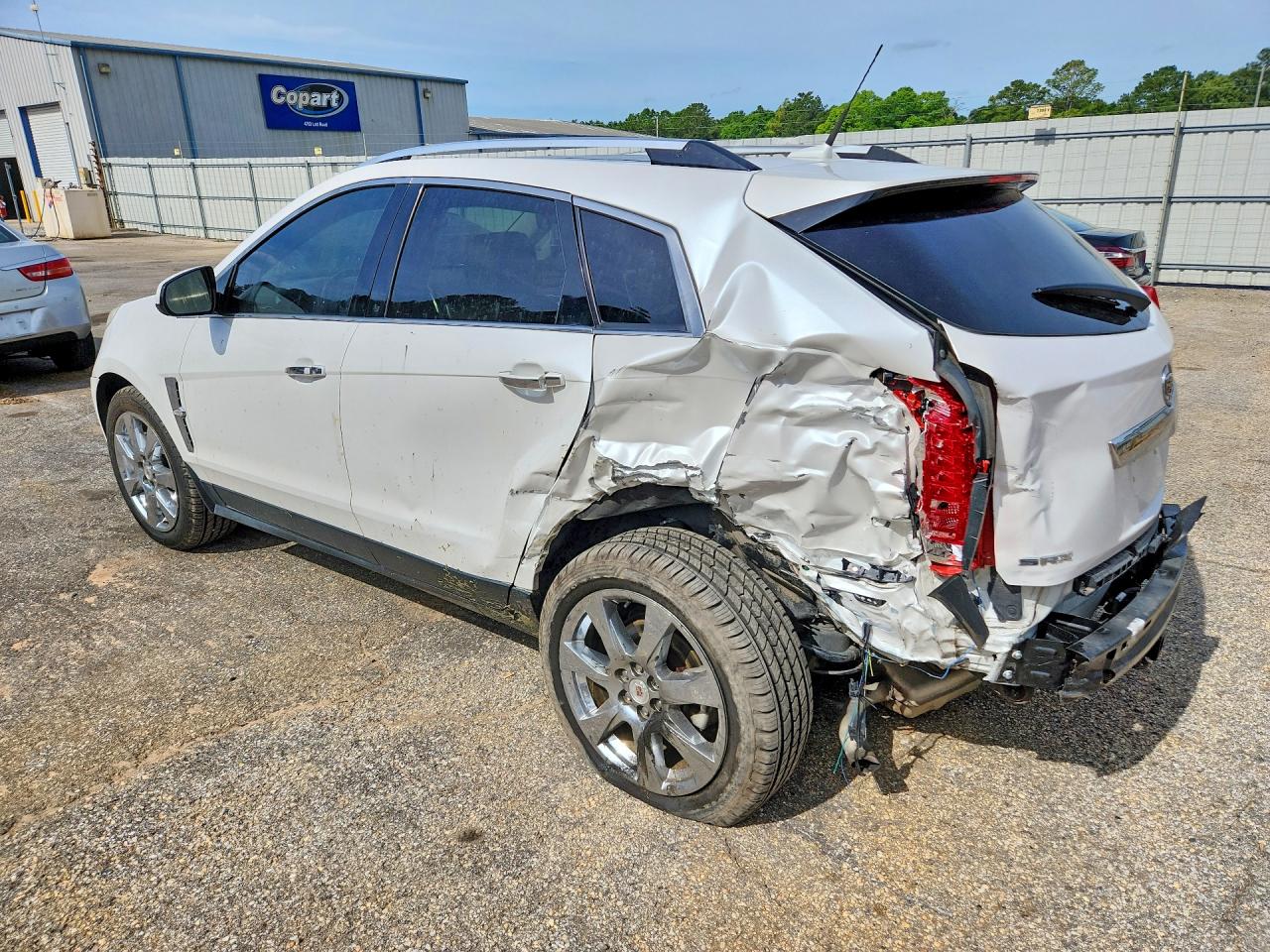 2012 Cadillac Srx Performance Collection White vin: 3GYFNBE32CS557414