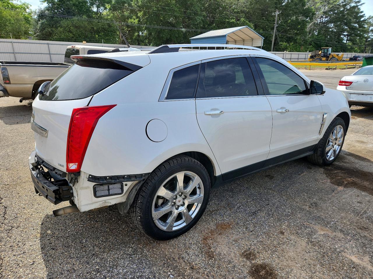 2012 Cadillac Srx Performance Collection White vin: 3GYFNBE32CS557414