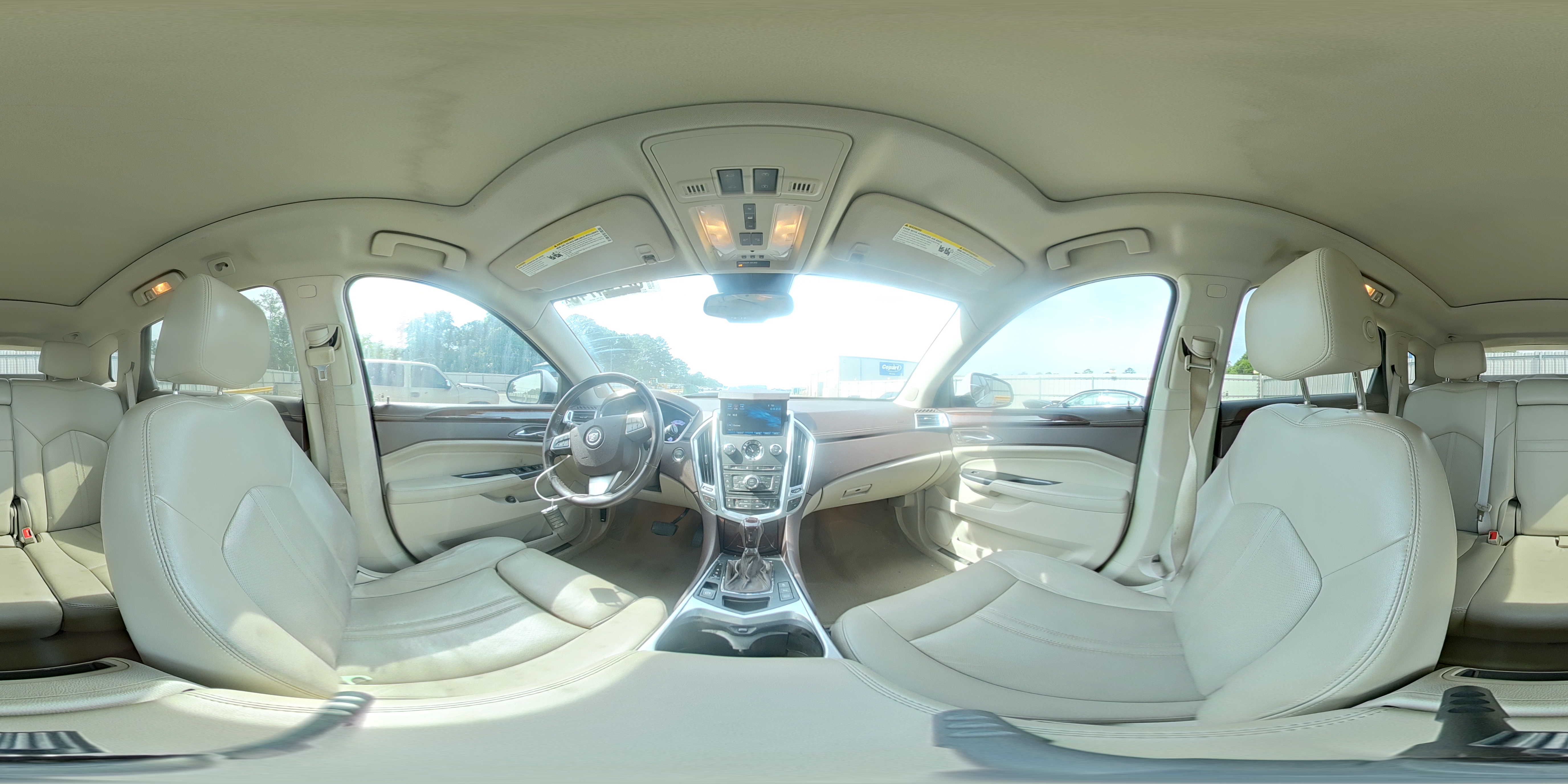 2012 Cadillac Srx Performance Collection White vin: 3GYFNBE32CS557414