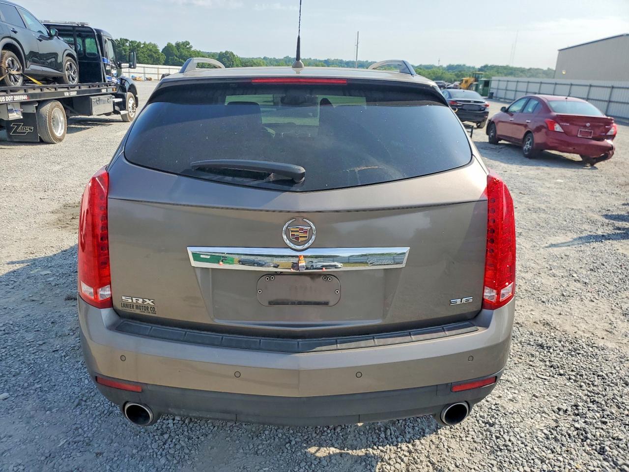 2012 Cadillac Srx Performance Collection Коричневый vin: 3GYFNBE32CS602626