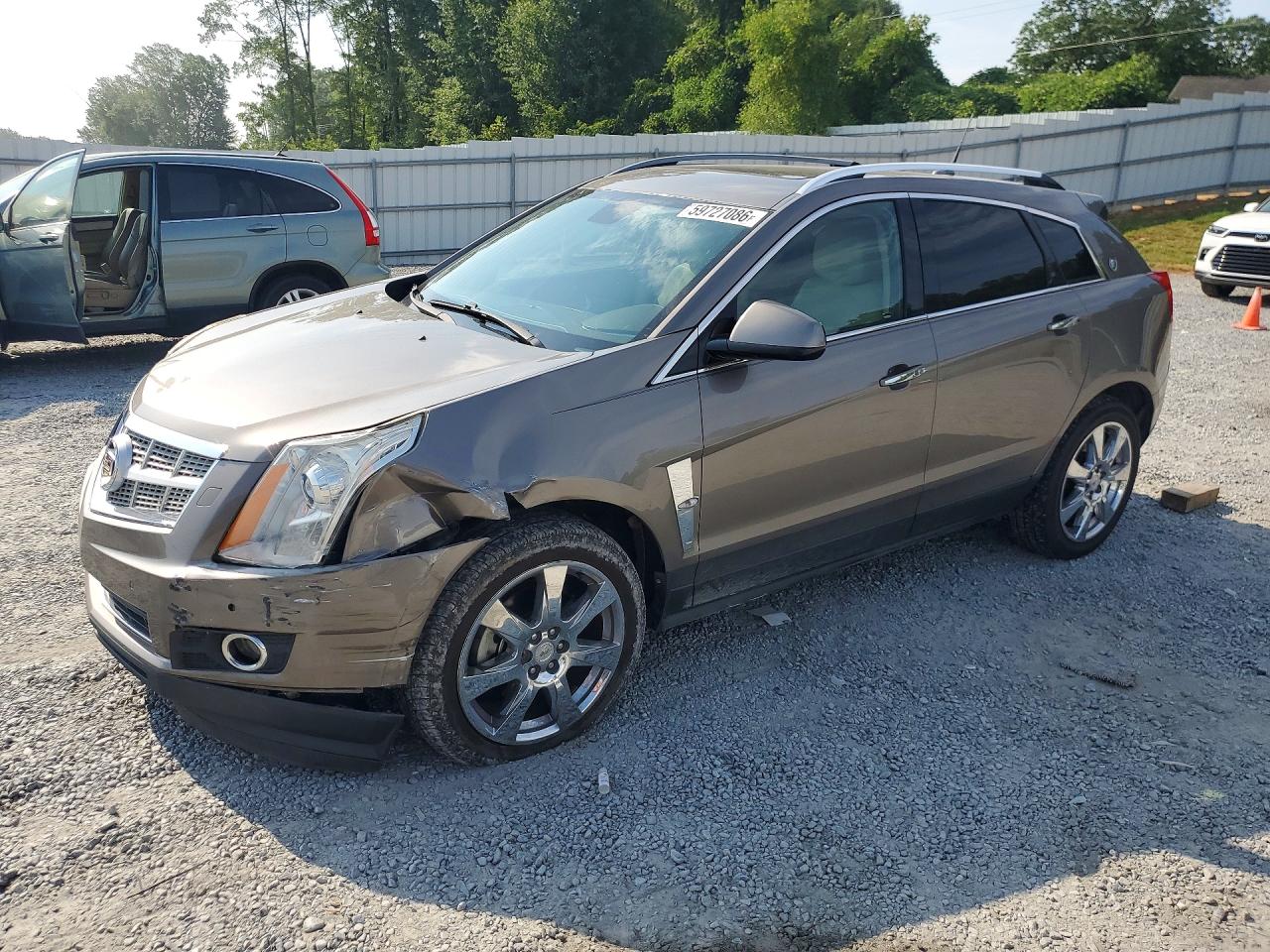 2012 Cadillac Srx Performance Collection Коричневый vin: 3GYFNBE32CS602626