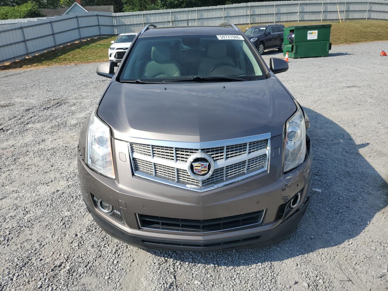 2012 Cadillac Srx Performance Collection Коричневый vin: 3GYFNBE32CS602626