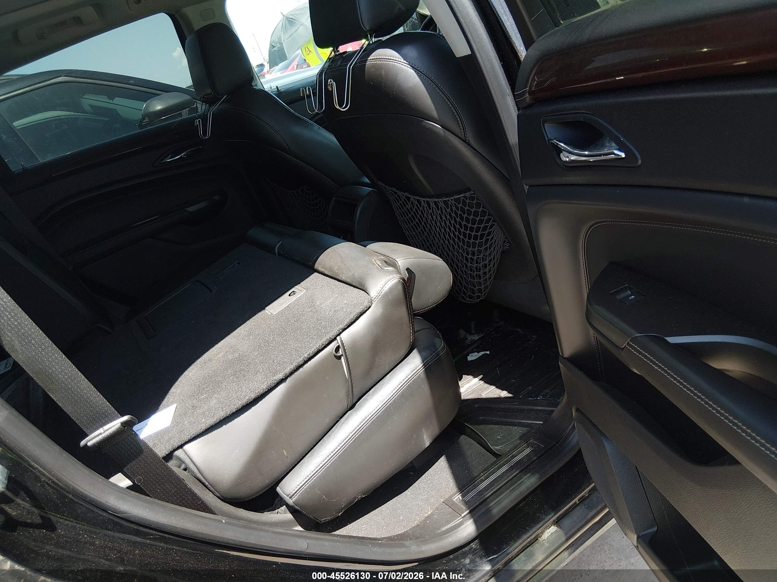 2012 Cadillac Srx Performance Collection Black vin: 3GYFNBE32CS641202
