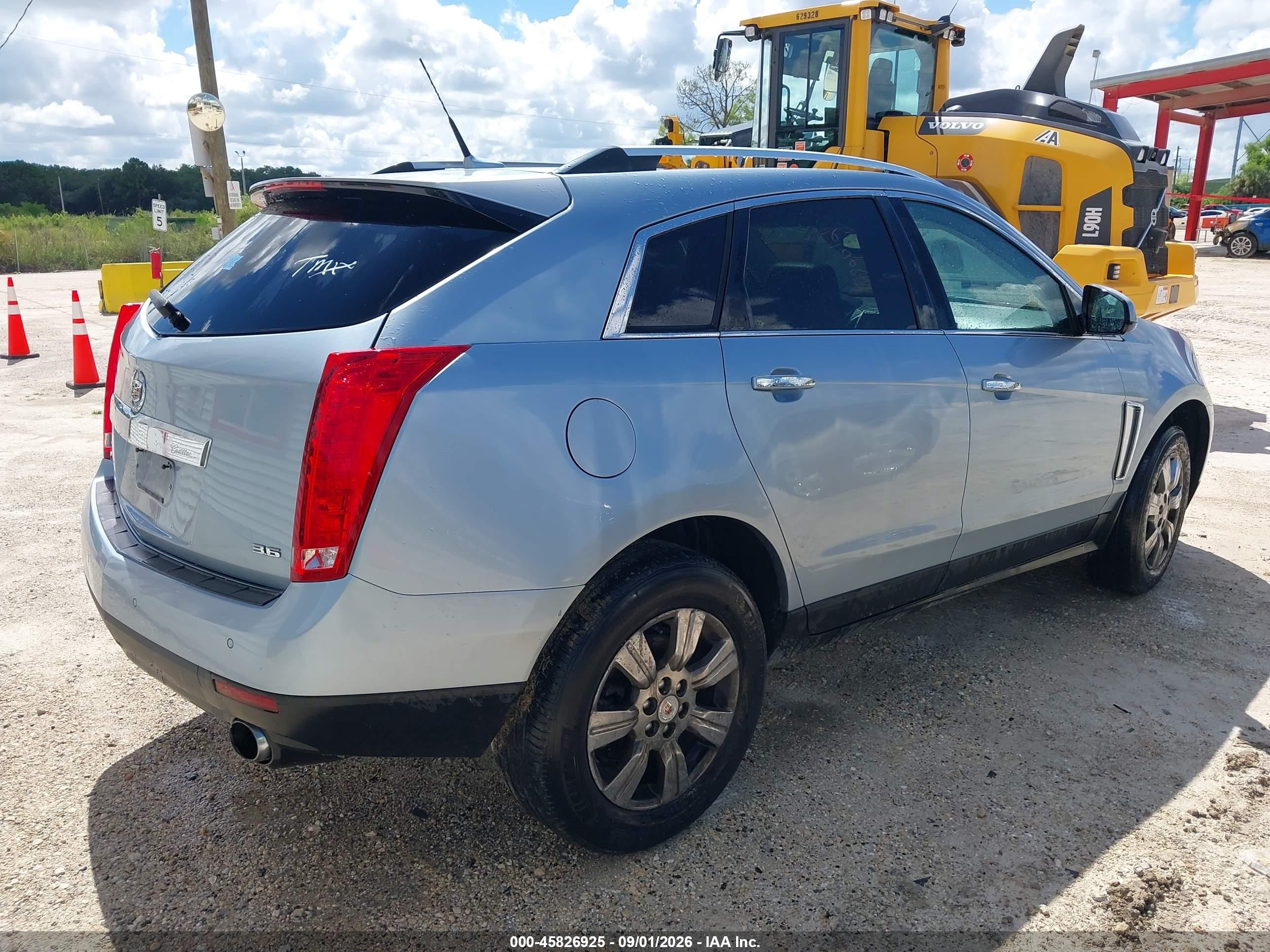 2014 Cadillac Srx Luxury Collection Серый vin: 3GYFNBE32ES522469