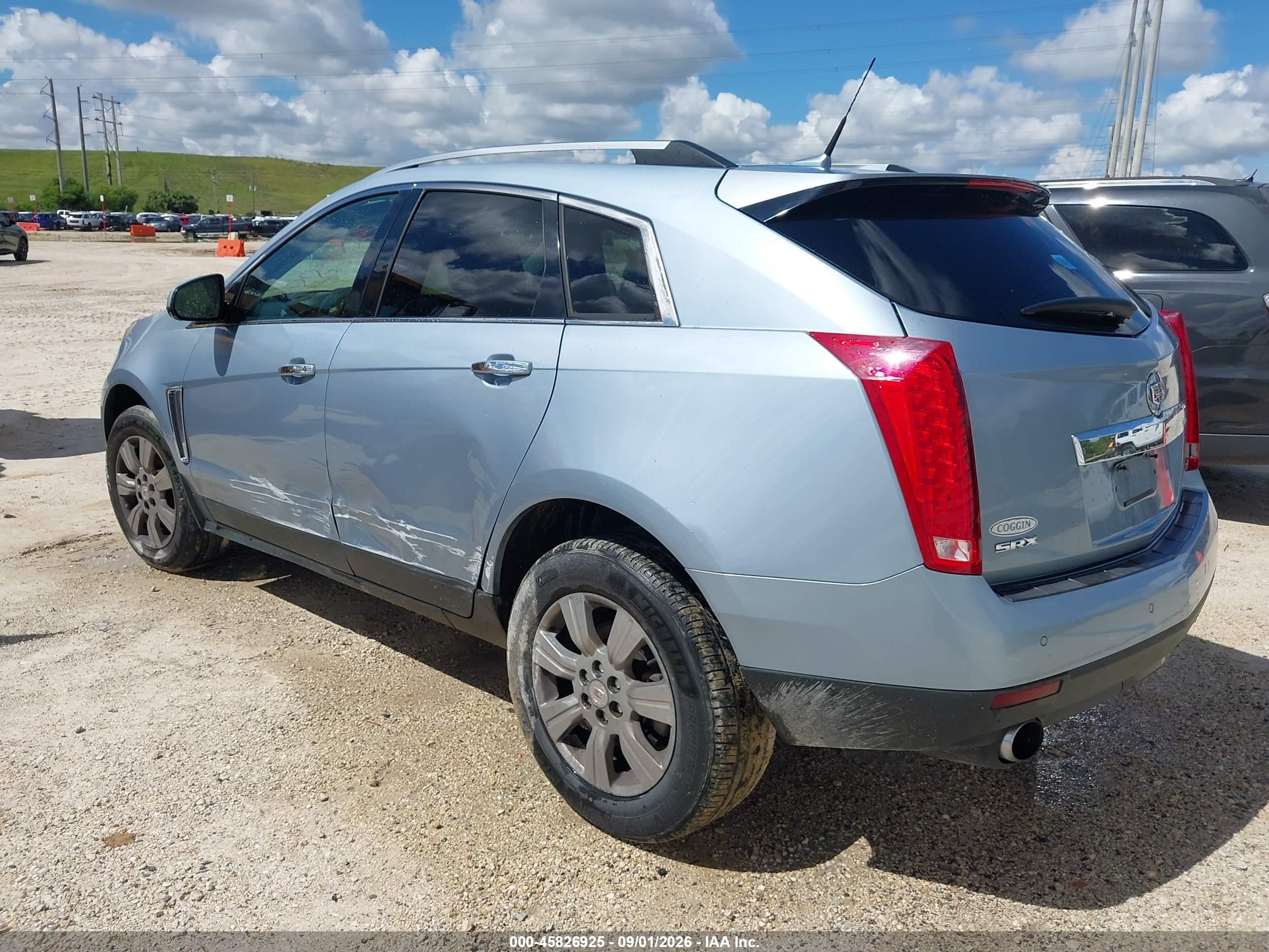 2014 Cadillac Srx Luxury Collection Серый vin: 3GYFNBE32ES522469