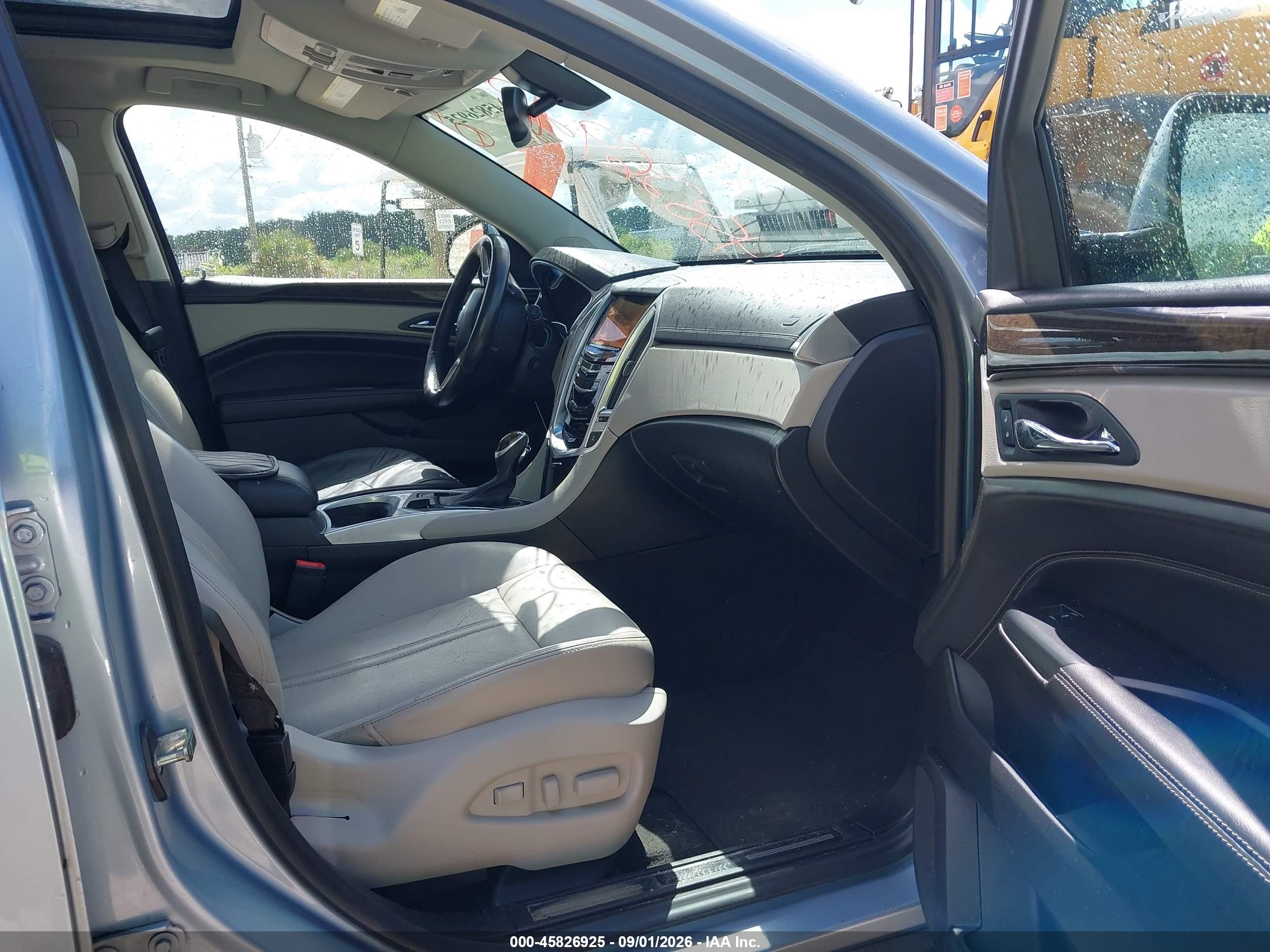 2014 Cadillac Srx Luxury Collection Серый vin: 3GYFNBE32ES522469