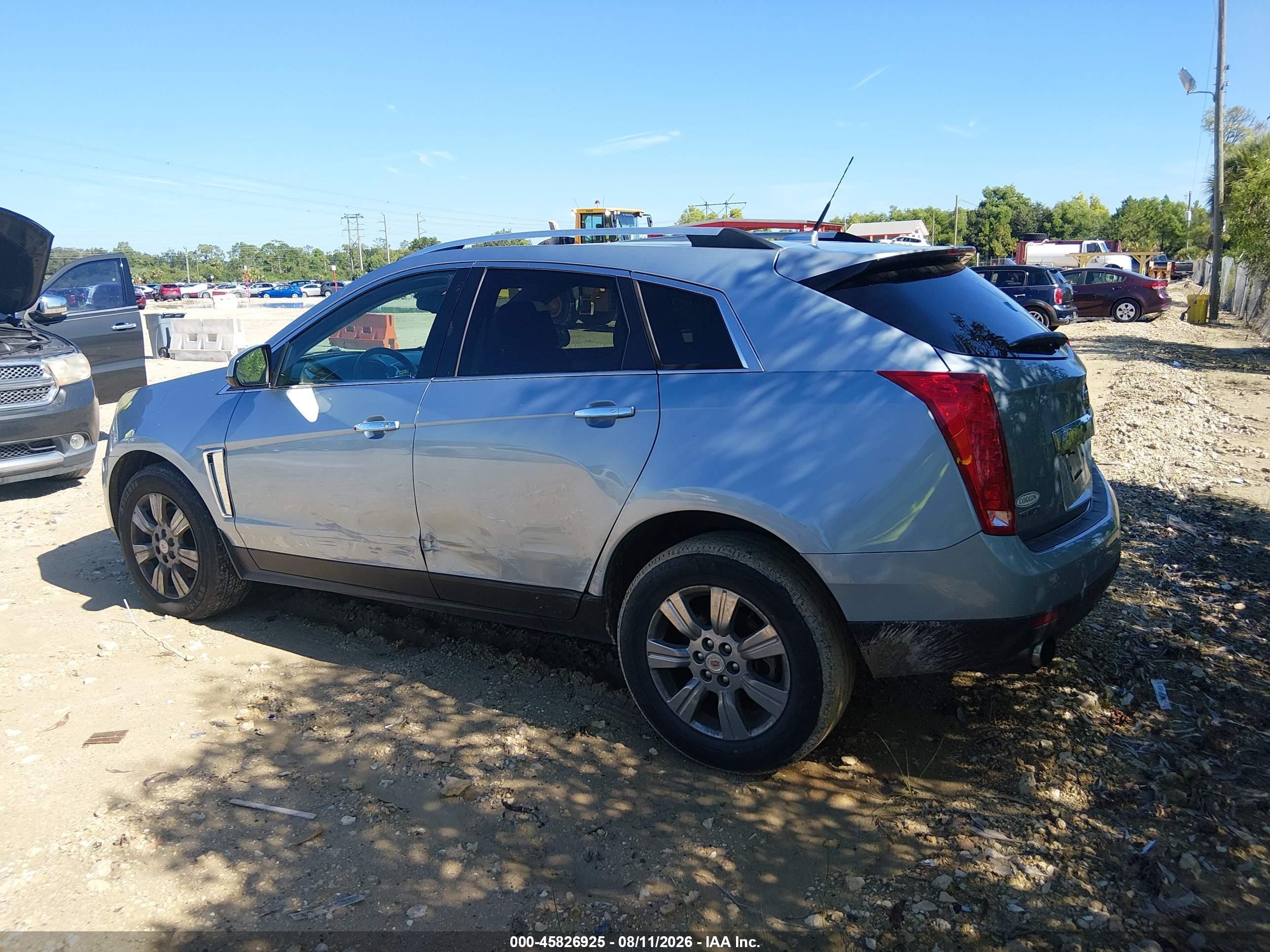 2014 Cadillac Srx Luxury Collection Серый vin: 3GYFNBE32ES522469