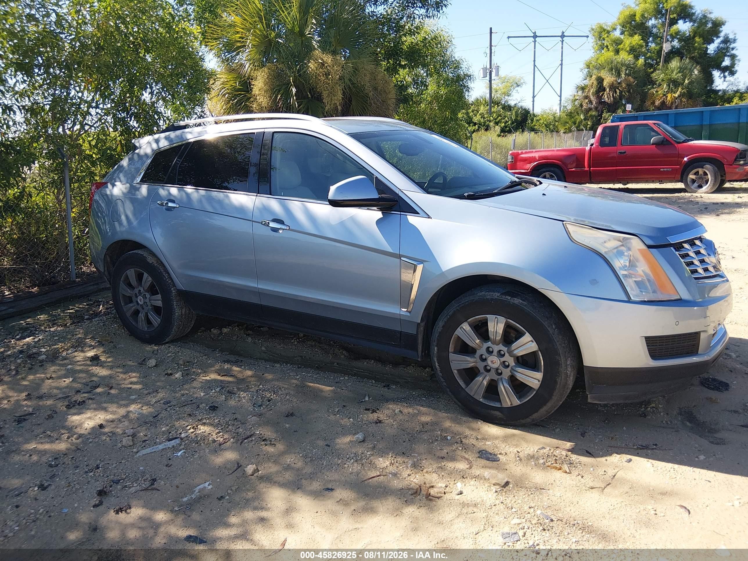 2014 Cadillac Srx Luxury Collection Серый vin: 3GYFNBE32ES522469