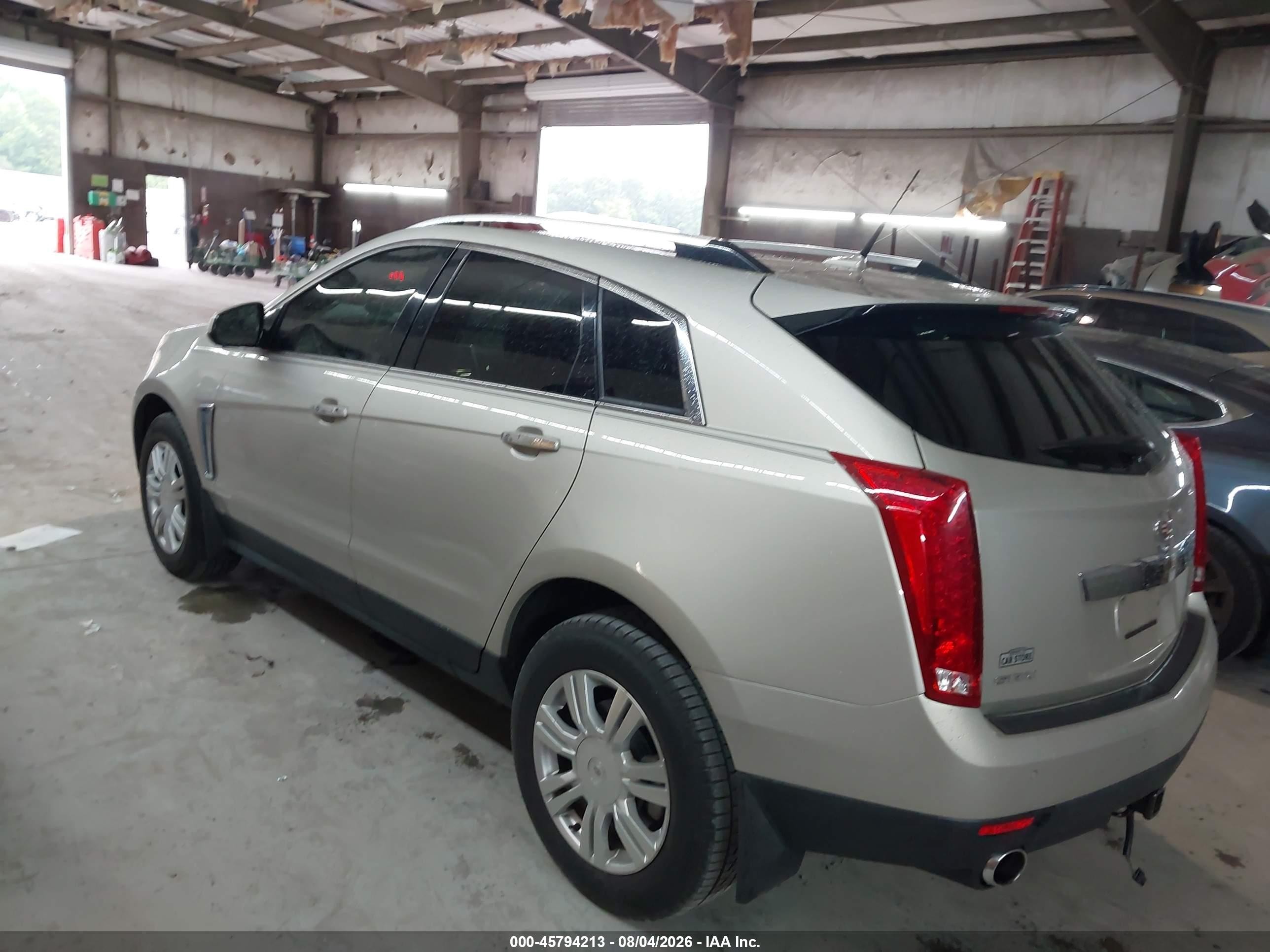 2014 Cadillac Srx Luxury Collection Silver vin: 3GYFNBE32ES566598