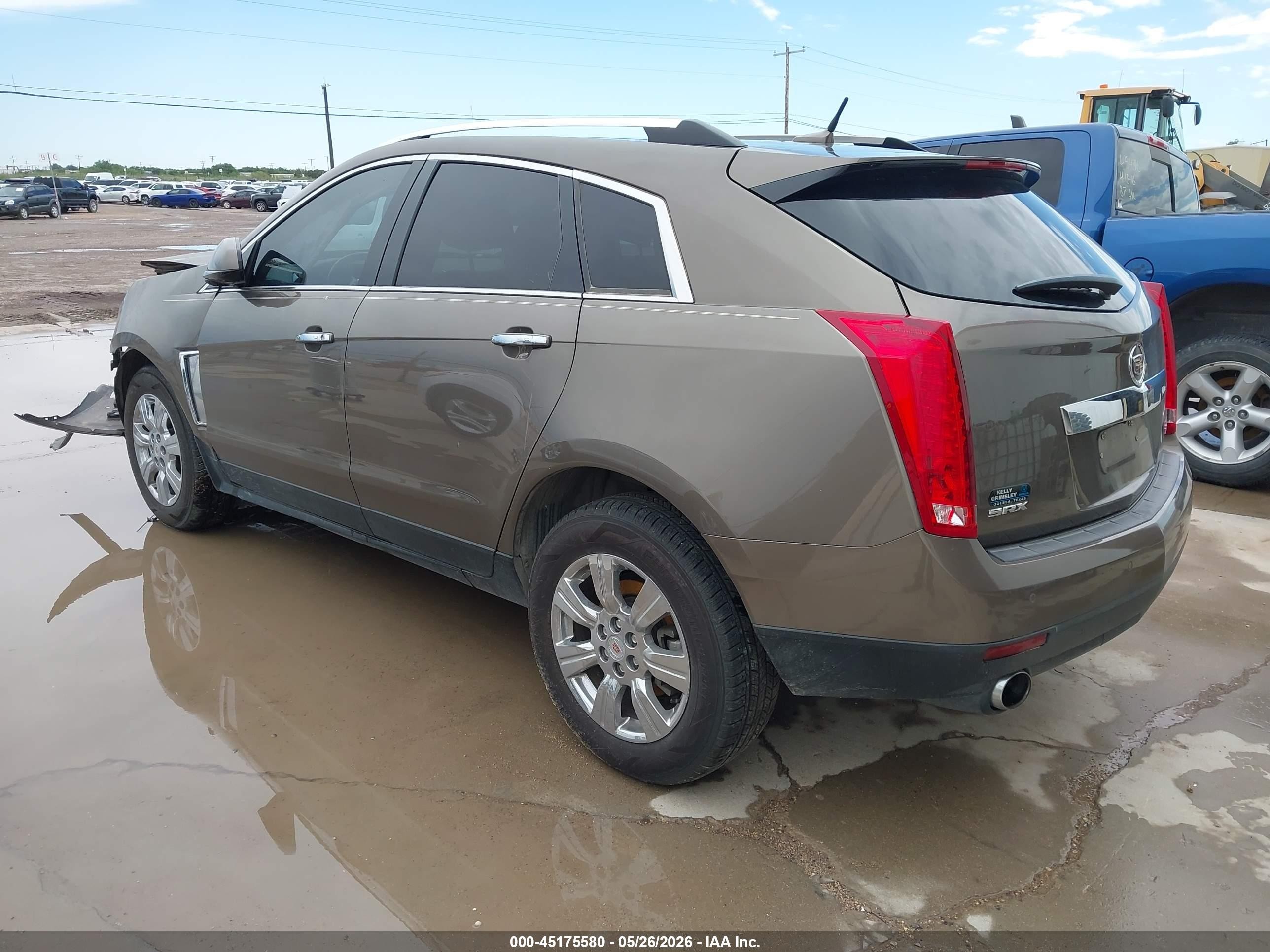 2014 Cadillac Srx Luxury Collection Brown vin: 3GYFNBE32ES597527