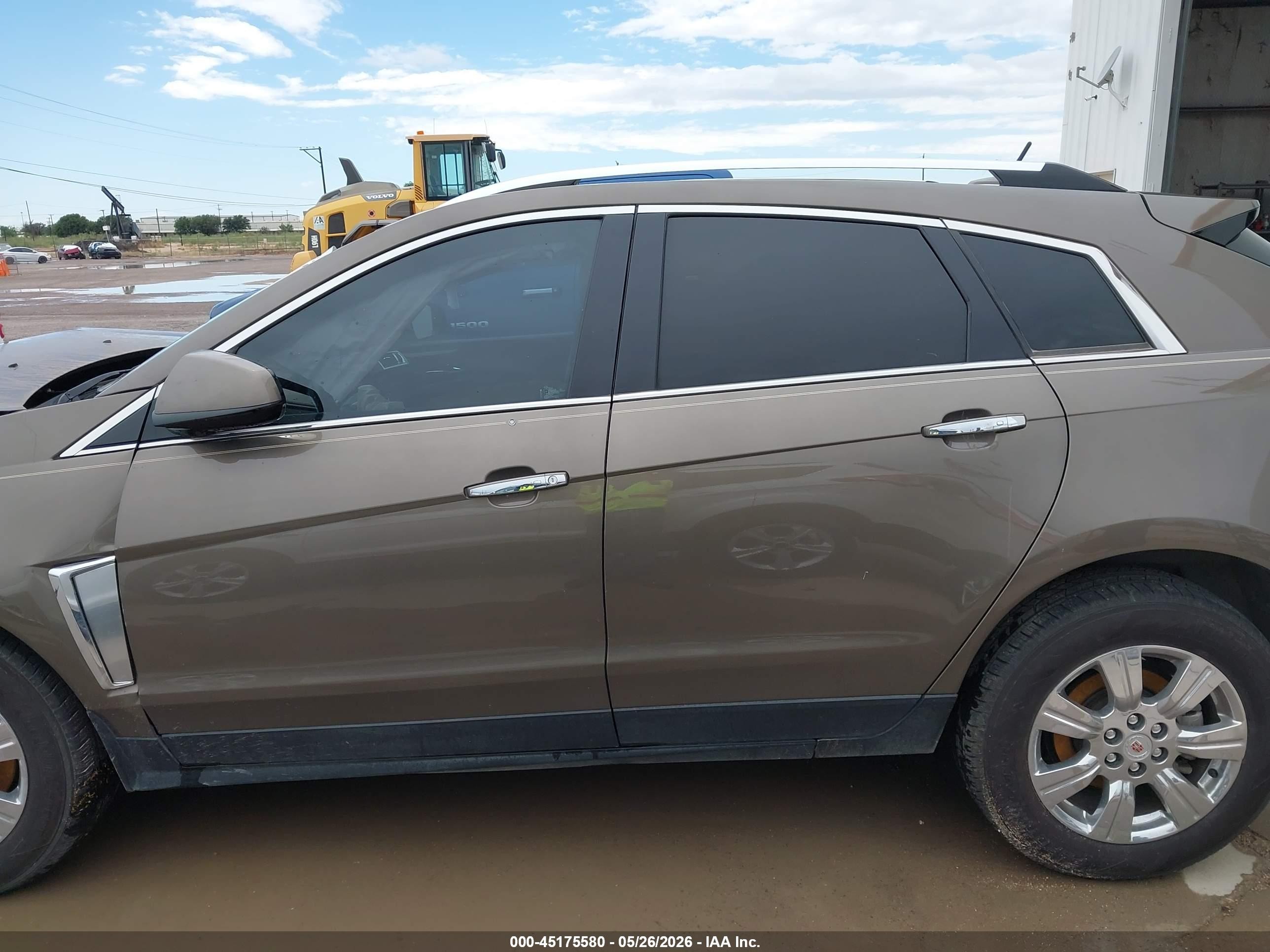 2014 Cadillac Srx Luxury Collection Brown vin: 3GYFNBE32ES597527