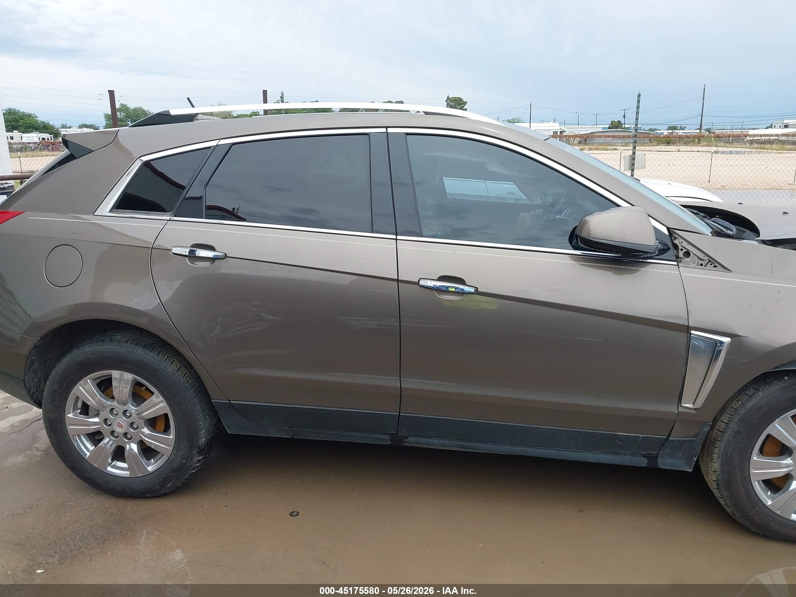 2014 Cadillac Srx Luxury Collection Brown vin: 3GYFNBE32ES597527