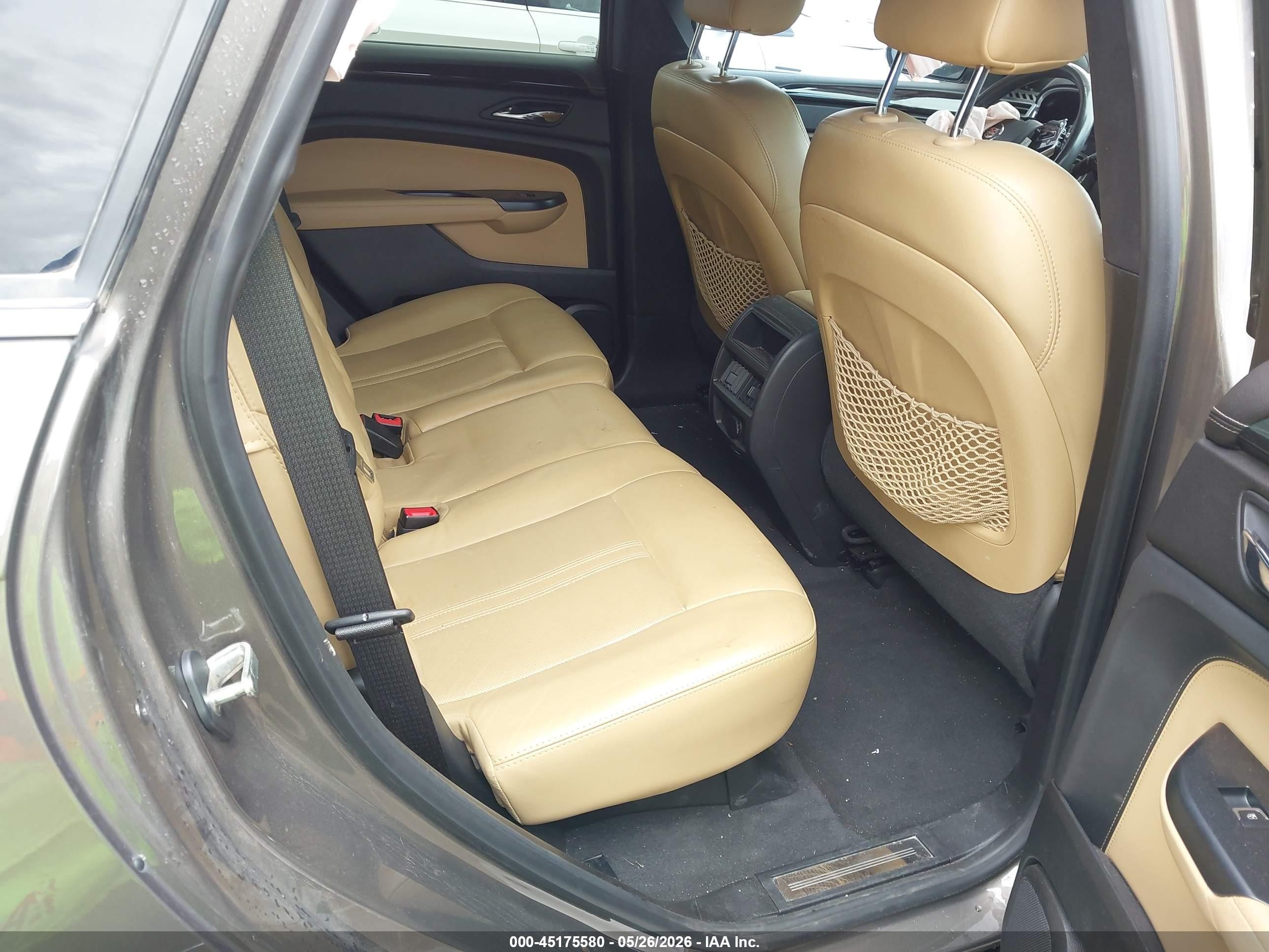 2014 Cadillac Srx Luxury Collection Brown vin: 3GYFNBE32ES597527