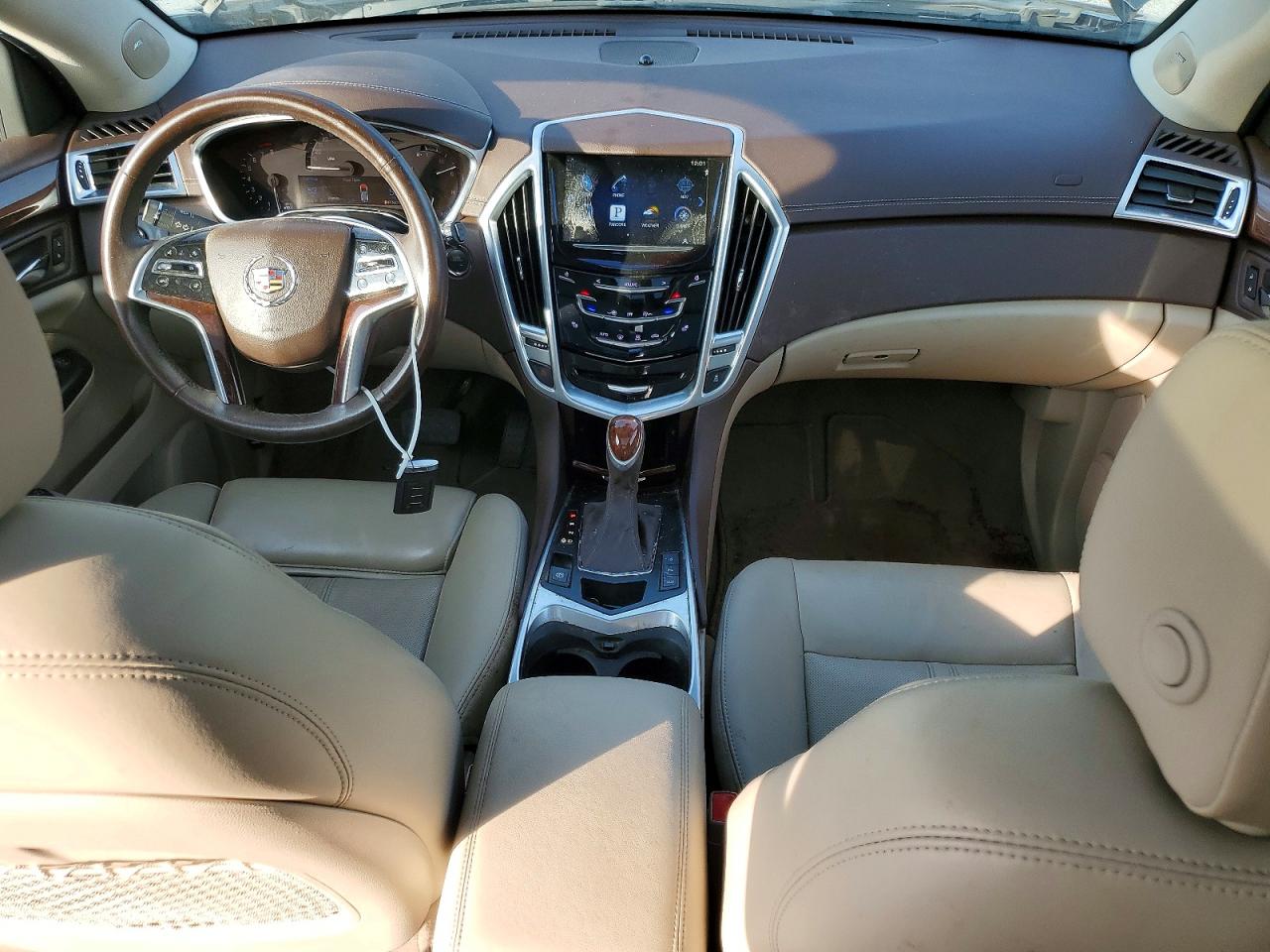 2014 Cadillac Srx Luxury Collection Brown vin: 3GYFNBE32ES599147