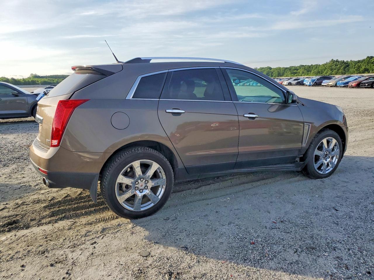 2014 Cadillac Srx Luxury Collection Brown vin: 3GYFNBE32ES599147