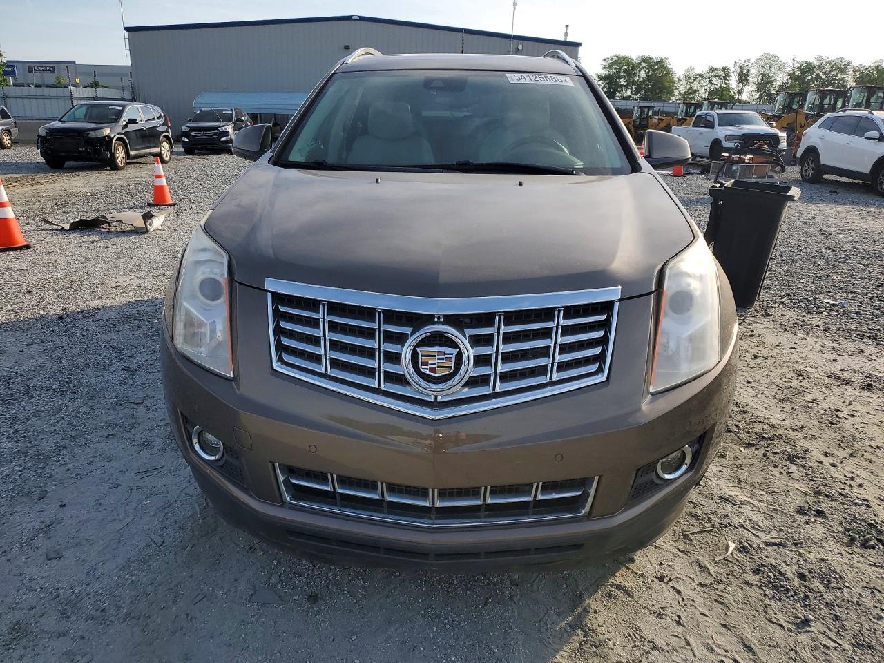 2014 Cadillac Srx Luxury Collection Brown vin: 3GYFNBE32ES599147