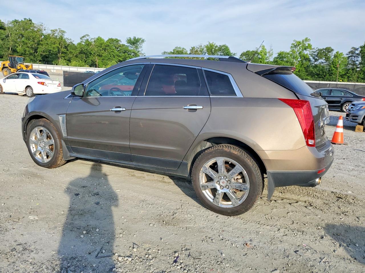 2014 Cadillac Srx Luxury Collection Brown vin: 3GYFNBE32ES599147