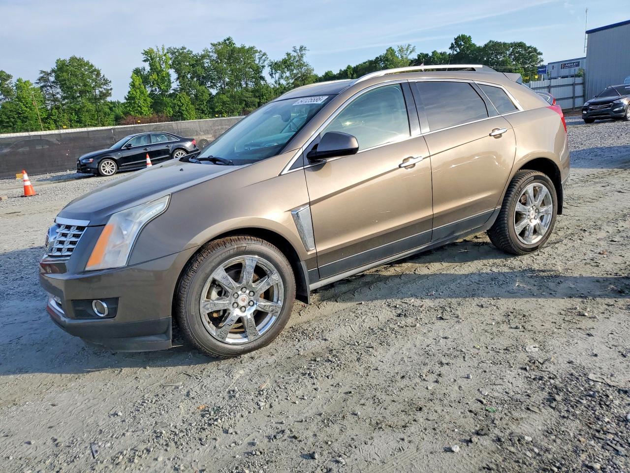 2014 Cadillac Srx Luxury Collection Brown vin: 3GYFNBE32ES599147