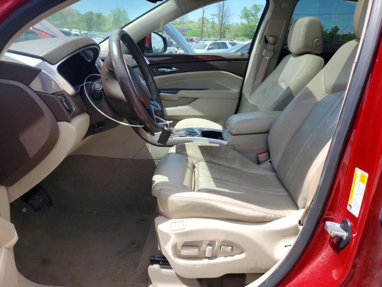2014 Cadillac Srx Luxury Collection Red vin: 3GYFNBE32ES680701