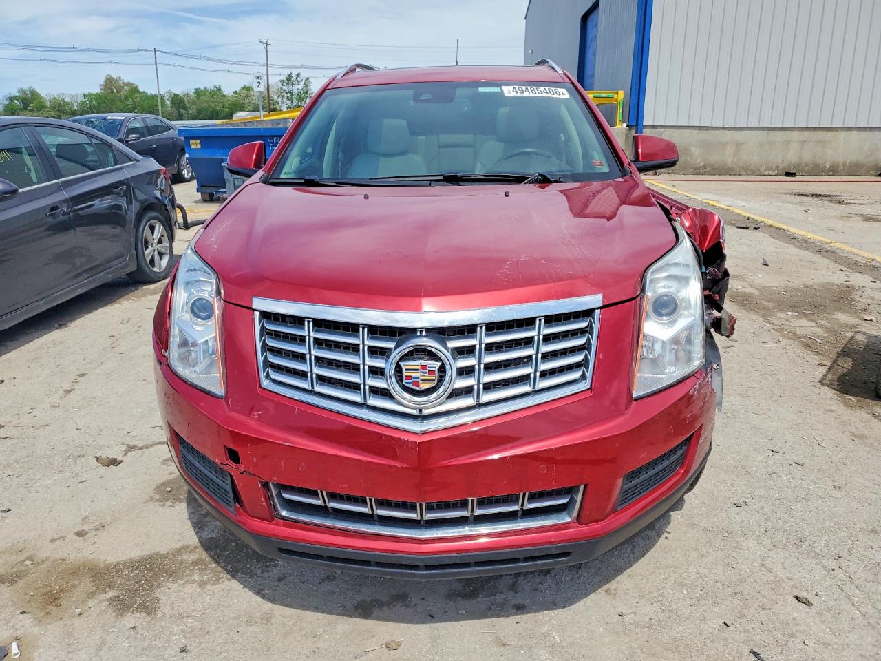 2014 Cadillac Srx Luxury Collection Red vin: 3GYFNBE32ES680701