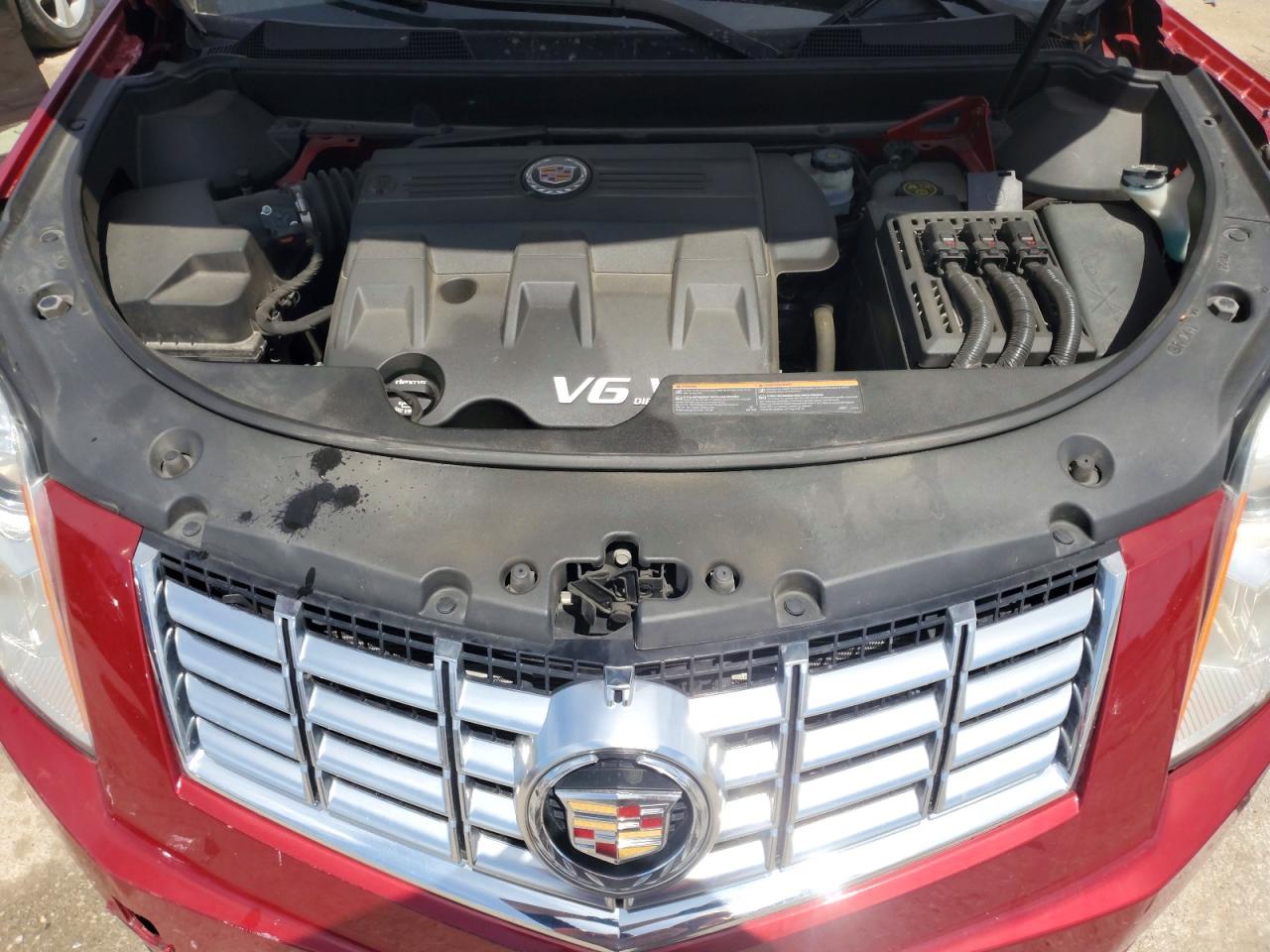 2014 Cadillac Srx Luxury Collection Red vin: 3GYFNBE32ES680701