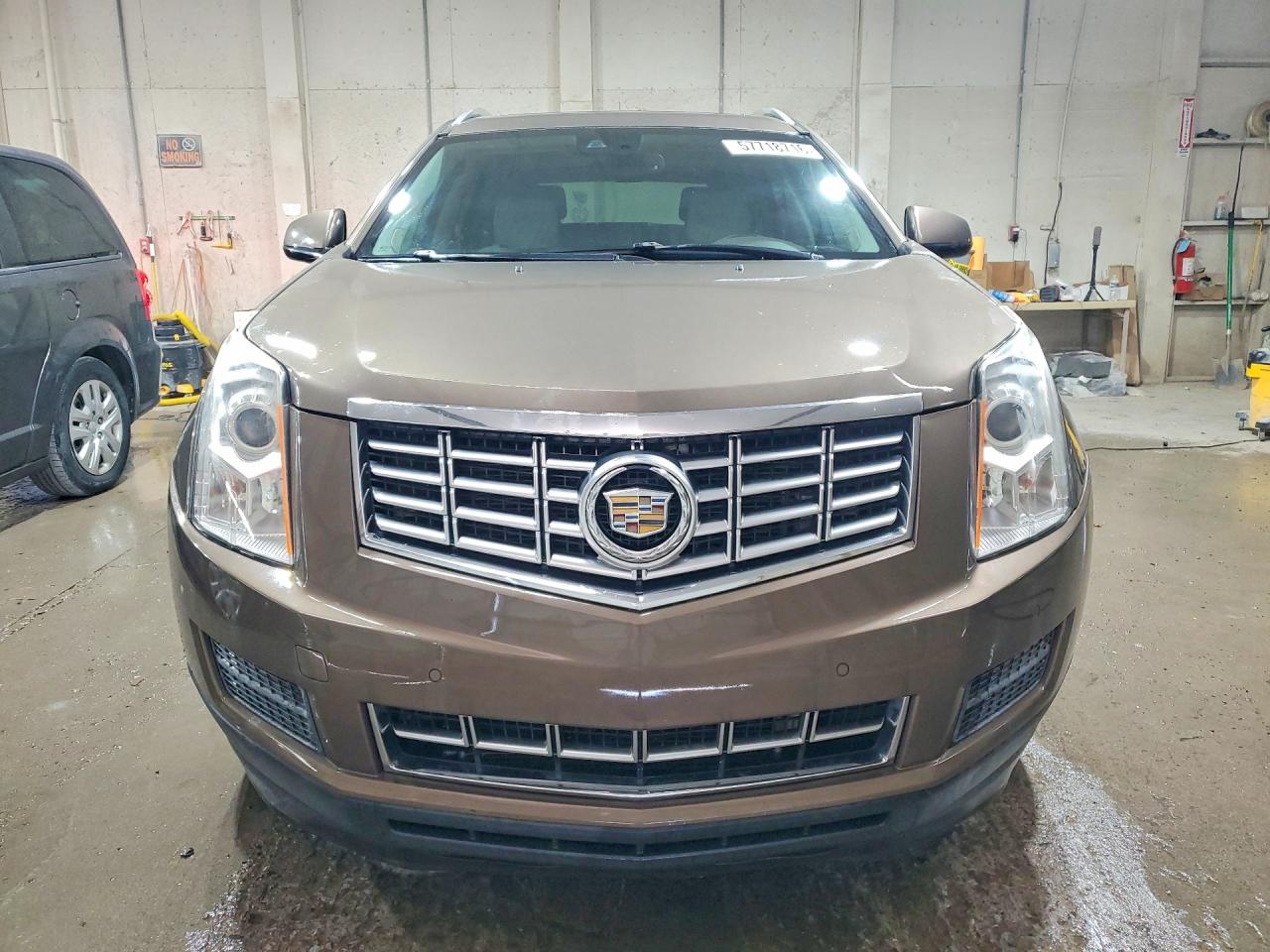 2015 Cadillac Srx Luxury Collection Brown vin: 3GYFNBE32FS522280