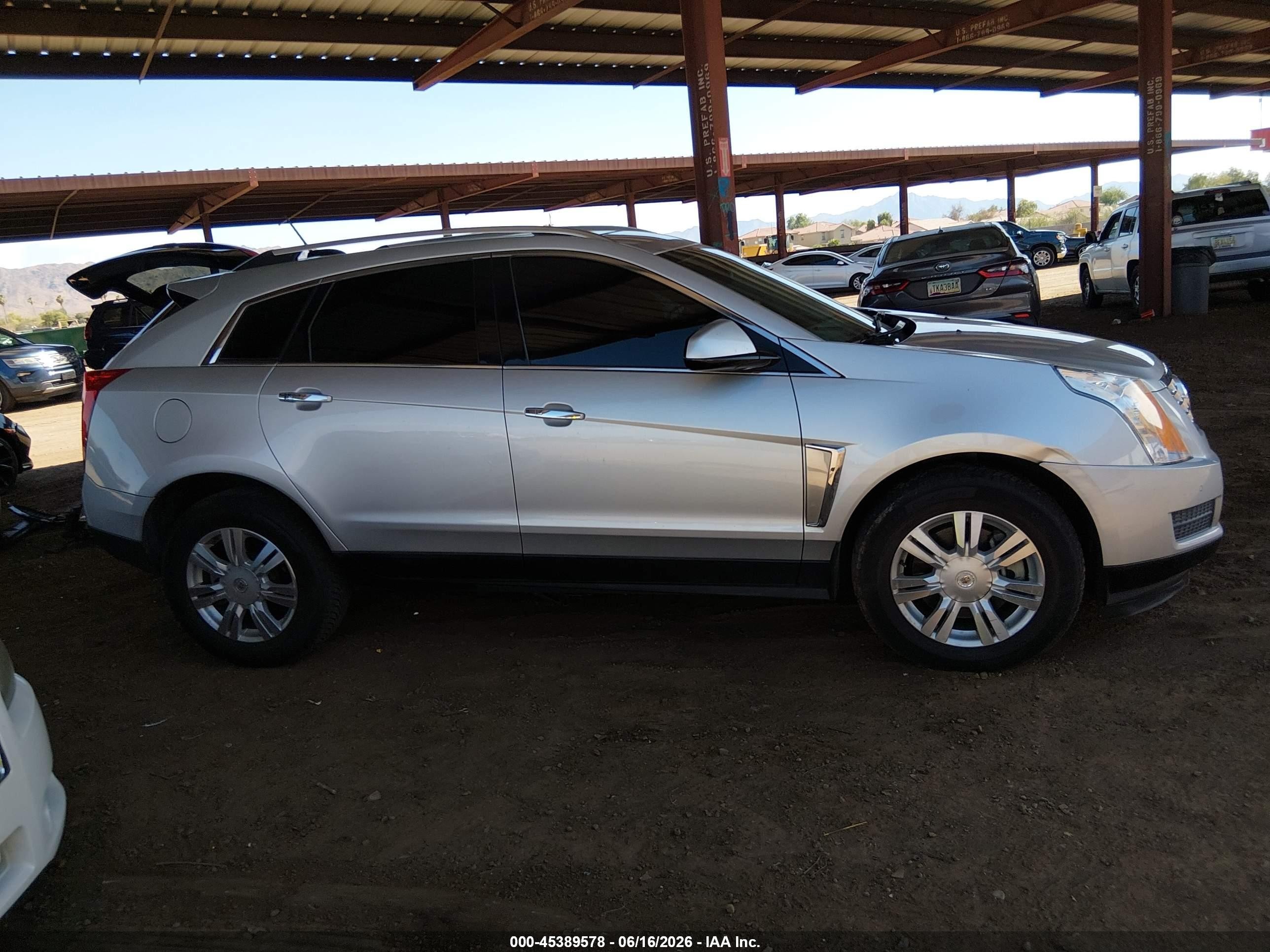 2015 Cadillac Srx Luxury Collection Silver vin: 3GYFNBE32FS541850