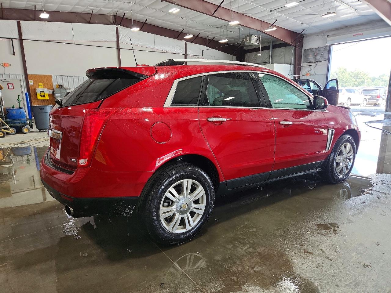 2015 Cadillac Srx Luxury Collection Maroon vin: 3GYFNBE32FS545915