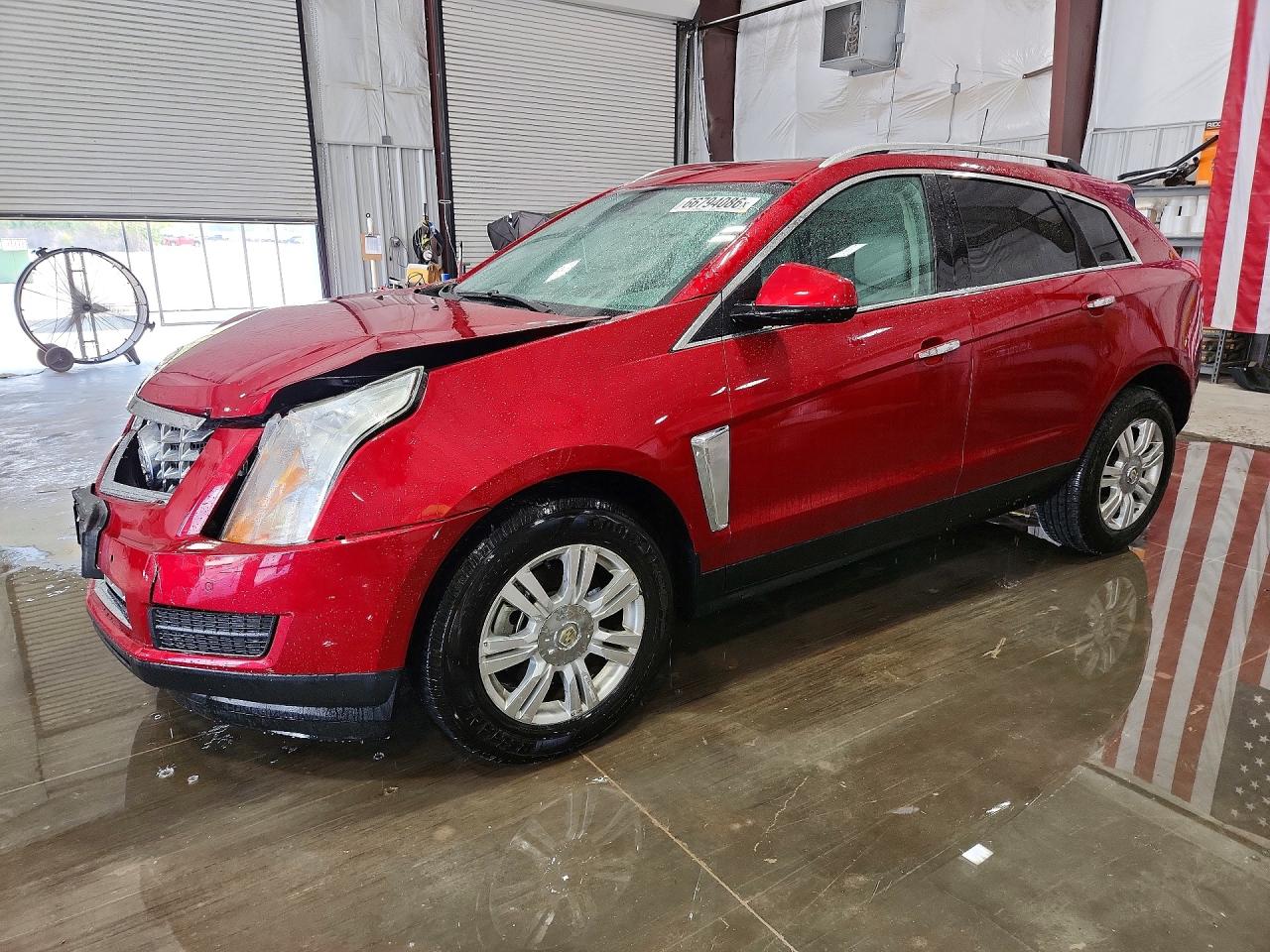 2015 Cadillac Srx Luxury Collection Maroon vin: 3GYFNBE32FS545915