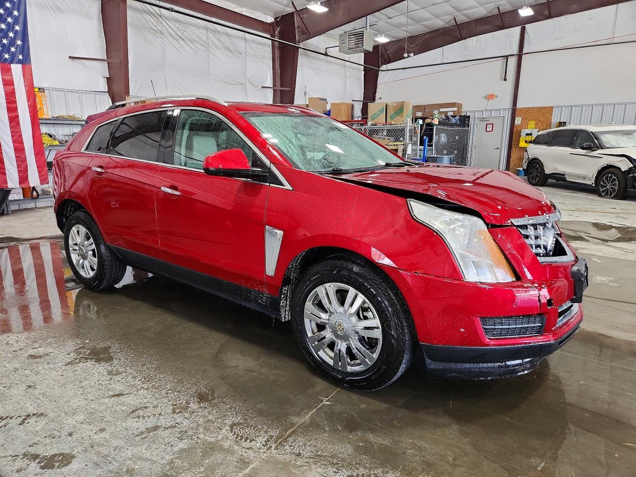 2015 Cadillac Srx Luxury Collection Maroon vin: 3GYFNBE32FS545915