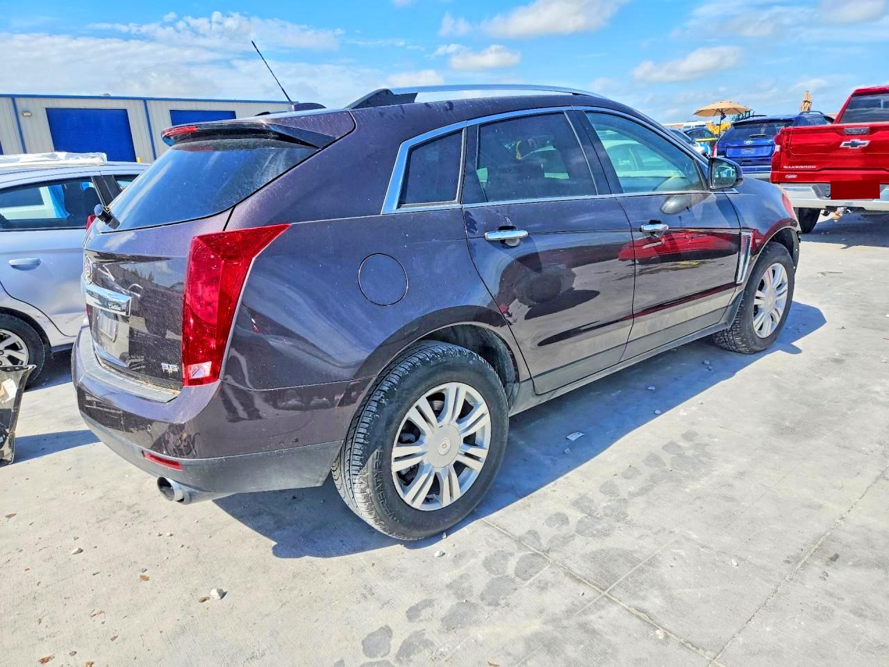 2015 Cadillac Srx Luxury Collection Purple vin: 3GYFNBE32FS556297