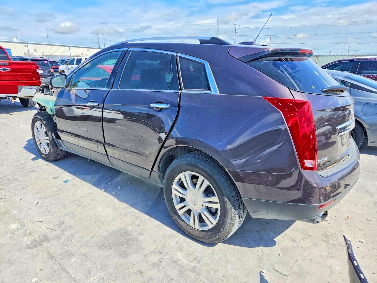 2015 Cadillac Srx Luxury Collection Purple vin: 3GYFNBE32FS556297