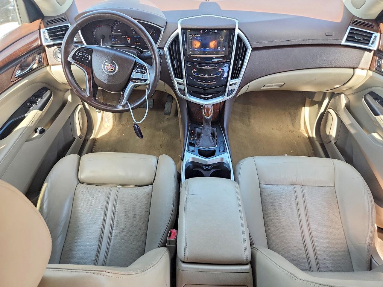 2015 Cadillac Srx Luxury Collection Purple vin: 3GYFNBE32FS556297